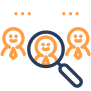 Organized solution for finding agents